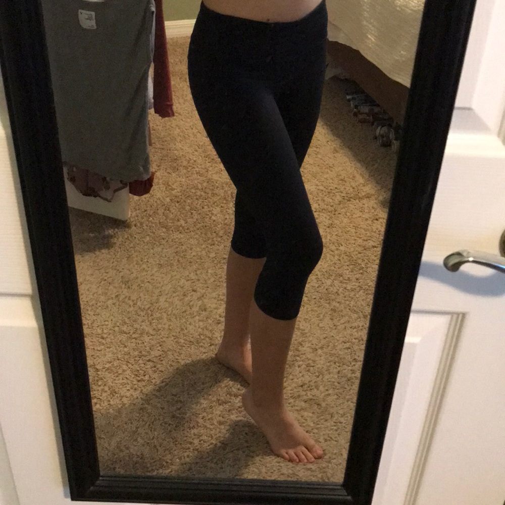 Lululemon Crop Black Leggings